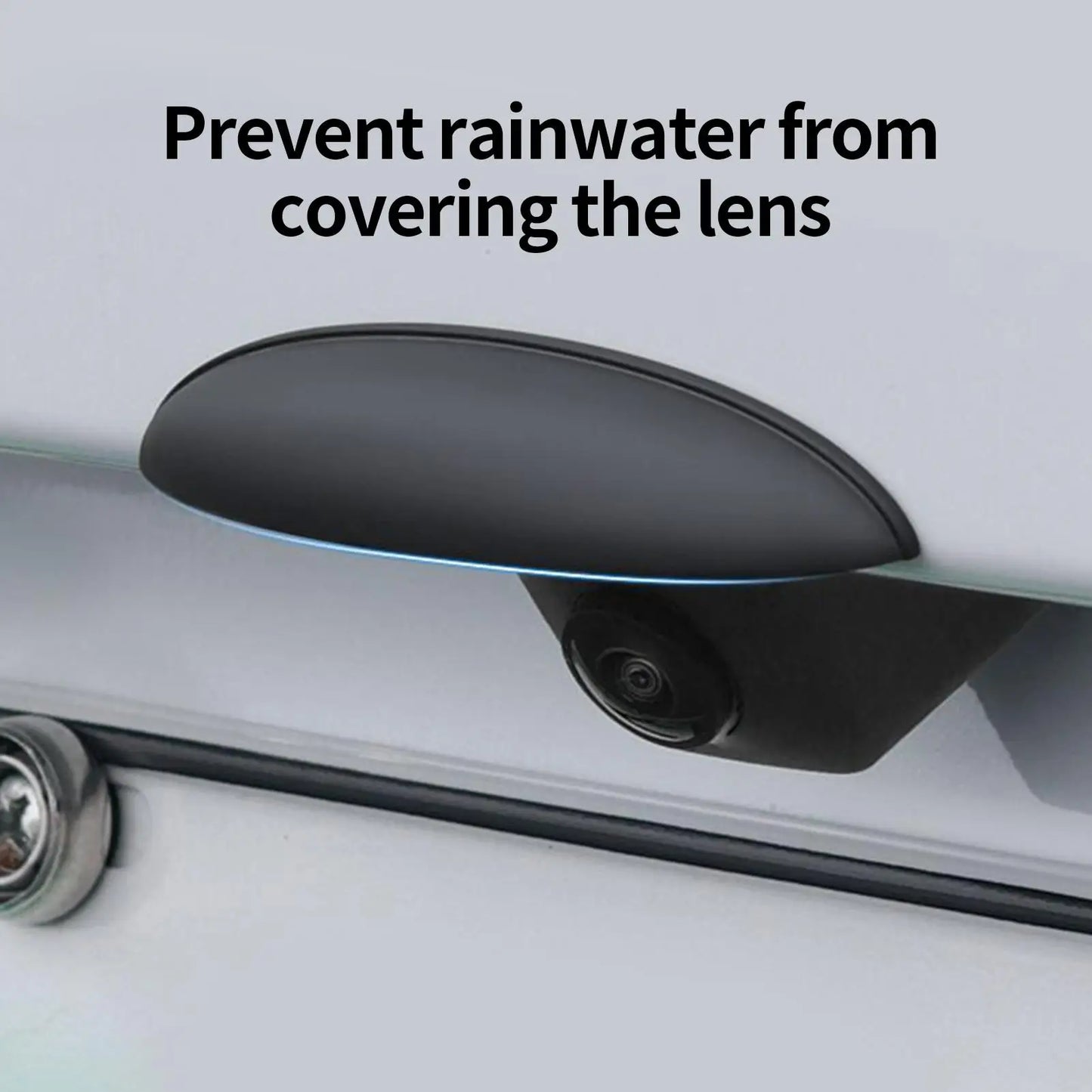 Car Rear Camera Rain Cover Auto Camera Protective Shield Trunk Camera Rain Covering for Rainy Days Winter Scooters Van Truck