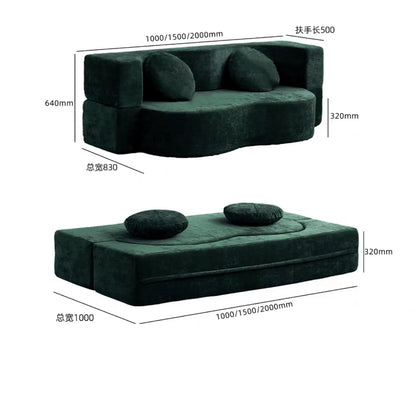 Living Room Sofas Vacuum Compression Sofa Pure Sponge Single Multifunctional Foldable Special Shaped Sofa Bed Furniture
