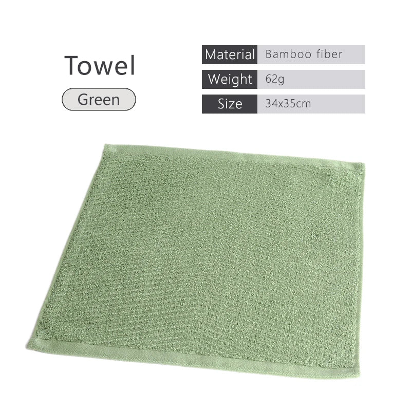 Bamboo Fiber Towels Sets Home Bath Towels for Adults Face Towel Thick Absorbent Luxury Bathroom Towels Hand Towels Quick Drying