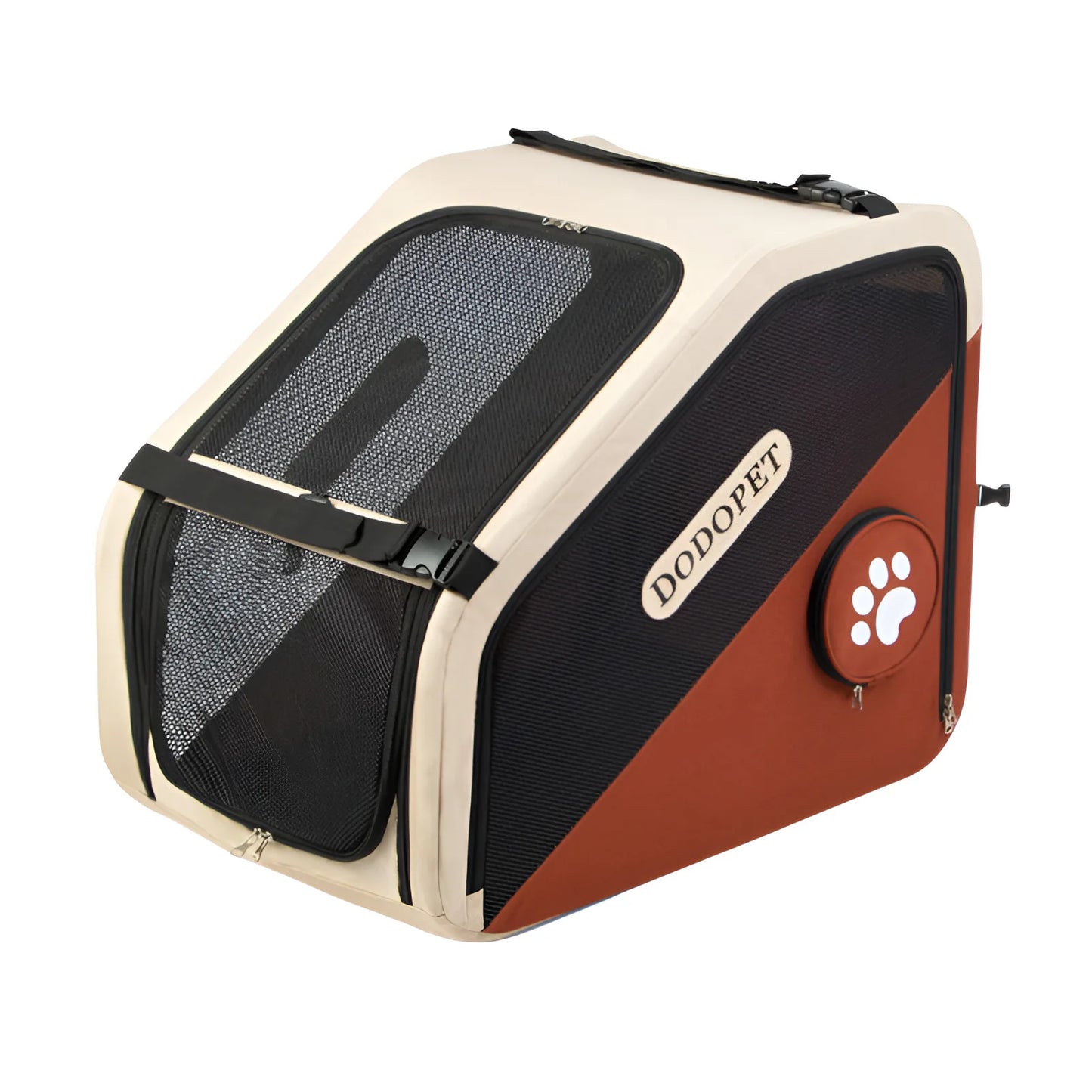 Pet Car Cage Safety Kennel Escape Prevention Cat and Dog Travel Fixed Dog Cage Portable and Breathable Pet Products