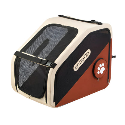 Pet Car Cage Safety Kennel Escape Prevention Cat and Dog Travel Fixed Dog Cage Portable and Breathable Pet Products