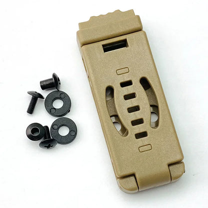 Multifunction K Sheath Kydex Waist Belt Clip Hunting Knife Scabbard Kit Tek Lok Belt Clamp Belt Mag Gun Holster Waist Back Clip
