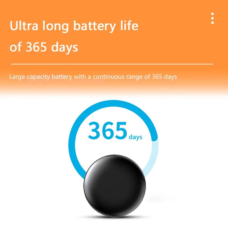 Xiaomi Bluetooth 5.0 GPS Mini-Tracker Air Tag Anti-Verlust-Gerät für Haustiere, Senioren, Kinder, Geldbörsen, iOS und Android – Smart Finder Locator