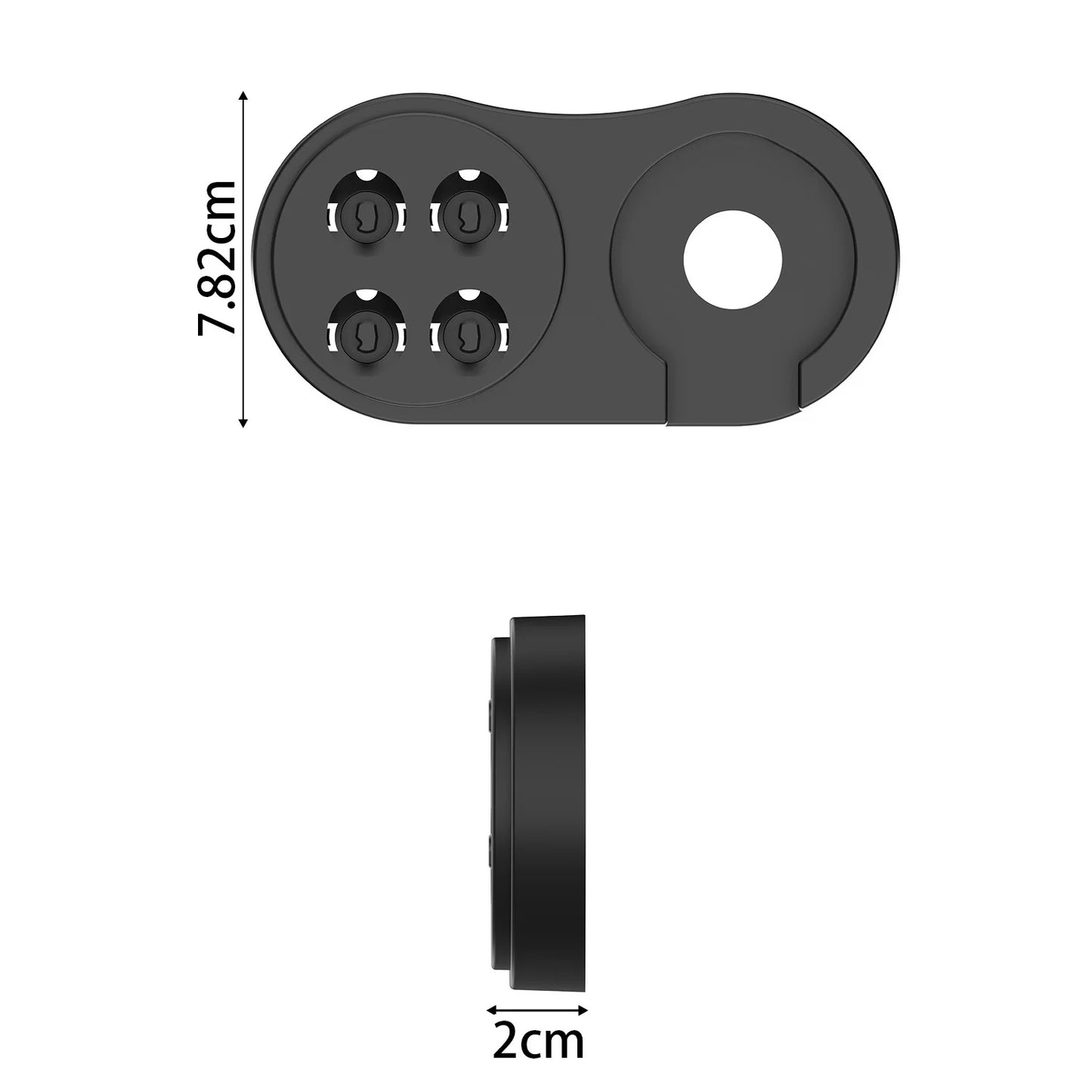 Toothbrush Holder and Charger Base for Oral B iO Series & EB Round Head Series Electric Toothbrush , Toothbrush Storage Bracket