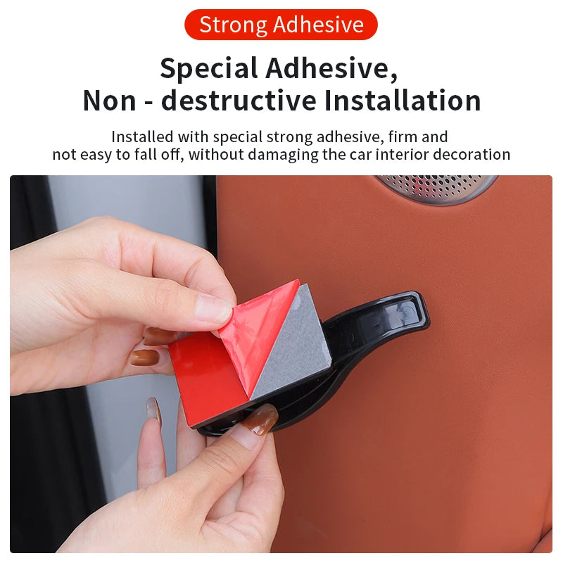 1/2PCS Self-Adhesive Car Umbrella Holders Trunk Storage Organizer Hook Umbrella Mounting Bracket Interior Auto Accessories