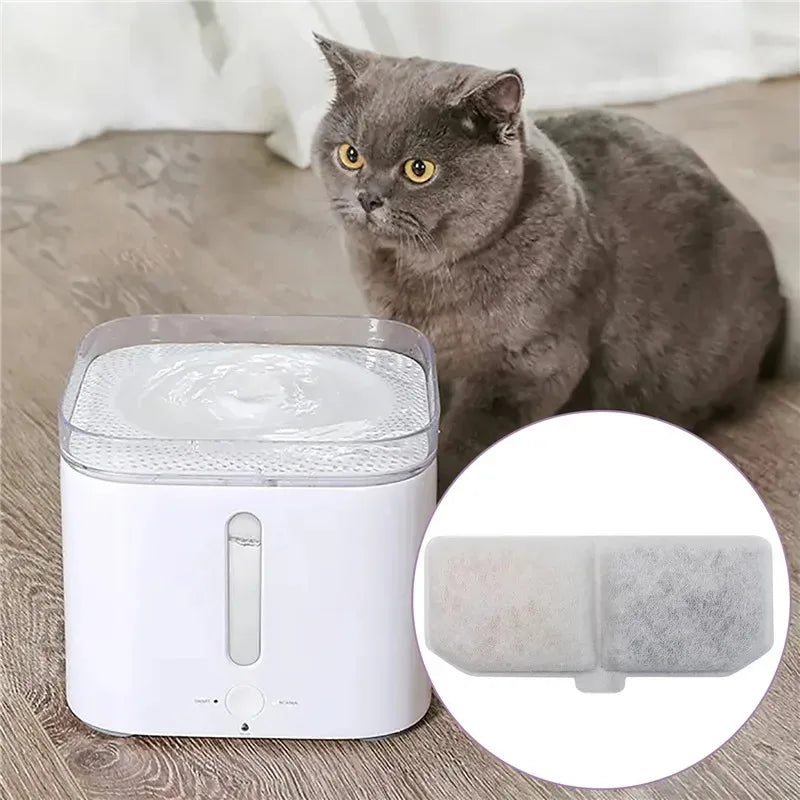 KEMORELA 12PCS Cat Water Fountain Filter Pet Fountain Replaced Filter Accessories Pet Supplies