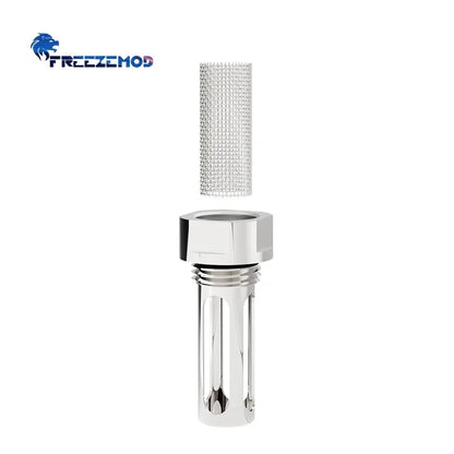 FREEZEMOD Computer Water Cooling Tank Built-in Filter, Reservoir Impurities Filtering Mesh