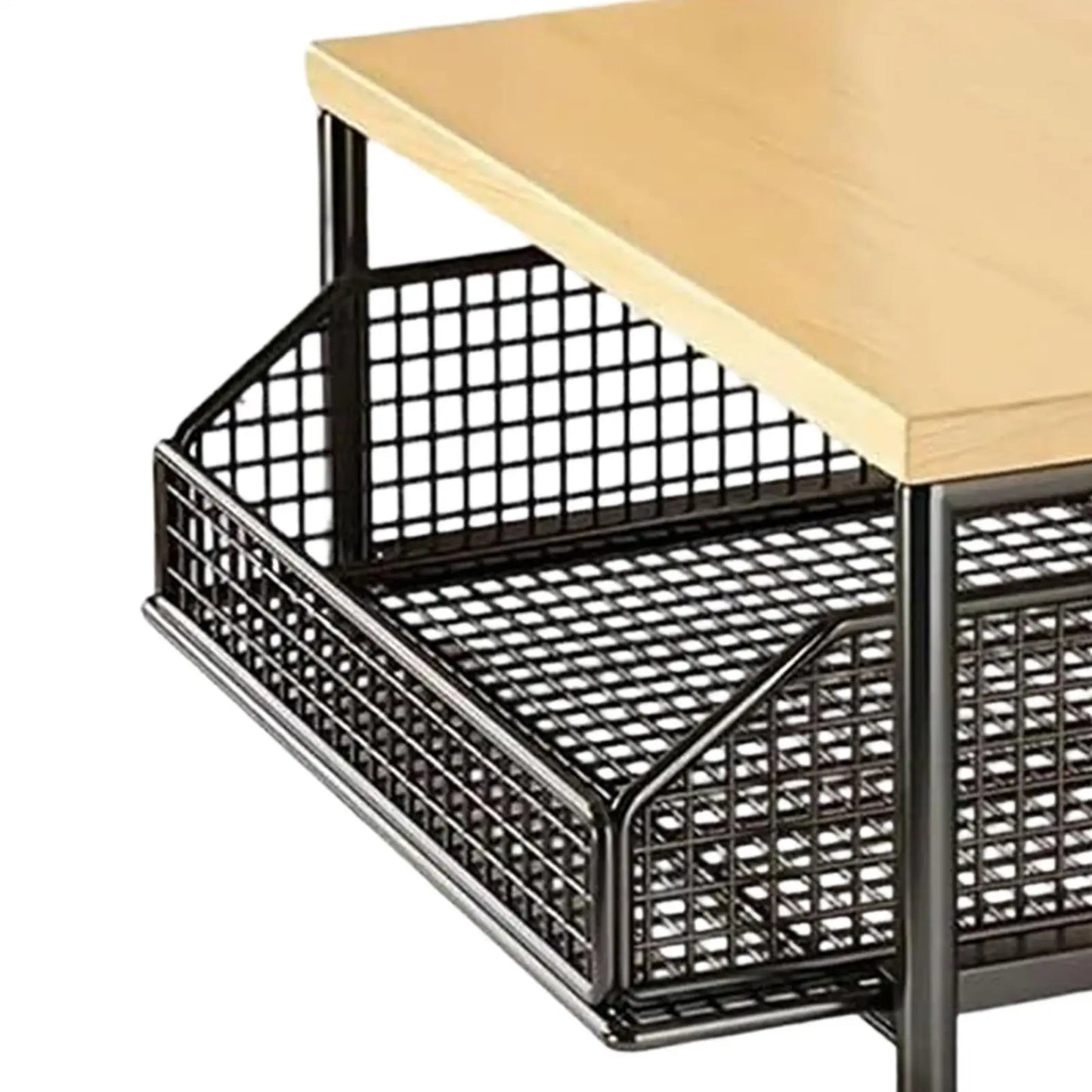Kitchen Shelf Vertical 2-Tier Organizer Rack Household Organizer Shelves for Pantry Kitchen Bathroom Garage Shower Bar Apartment