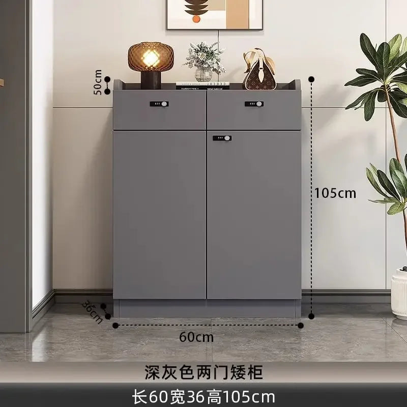 Shoe Storage Cabinet Wood Entryway Storage Store Organizer Display Rack Shelves Retail Display Rack Shelves for Retail Store