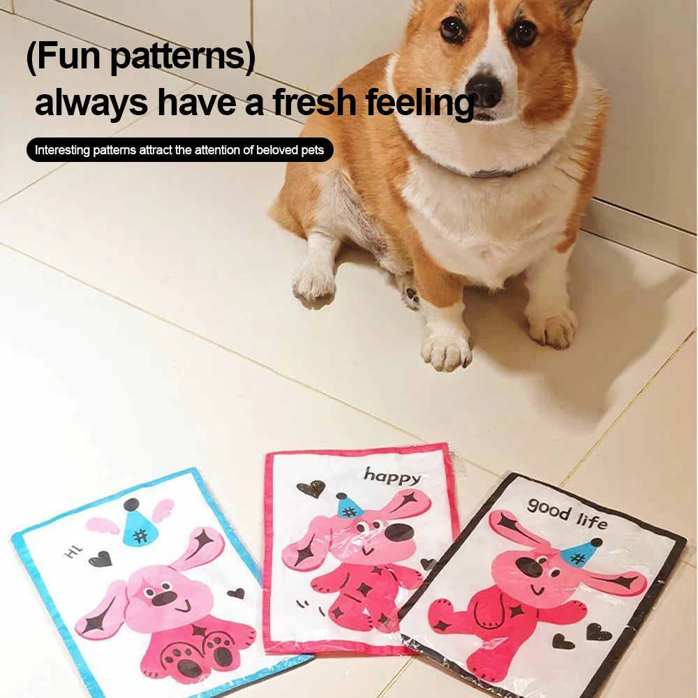 Pet Dog Chew Toys Crinkle Paper Squeaky Boredom Buster Dog Entertainment for Small Medium Breeds Like Teddy Corgi Fun Voice Toys