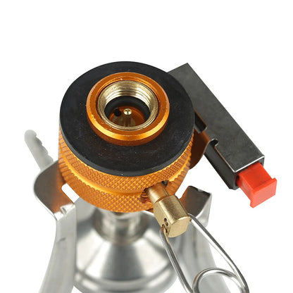 Gas Cooker Camping Accessories Portable Outdoor Camping Aluminum Alloy Ultra Light Picnic Cooking Camp Stove Survival Furnace