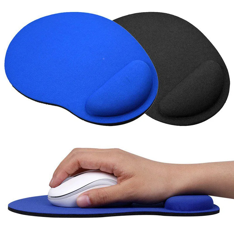 Ergonomic Wrist Rest Mouse Pad Comfortable Wrist Support Non Slip Mice Mouse Soft Mousepad for PC Laptop Tablet Computer