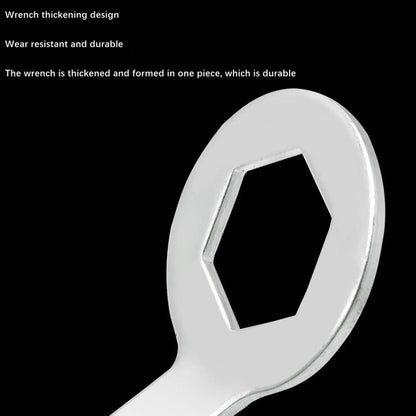 Spanner Wrench 36mm 38mm Compact Convenient to Use Hex Wrench Clutch Wrench Wrench Double Ended 36mm 38mm Hex Wrench Hexagon