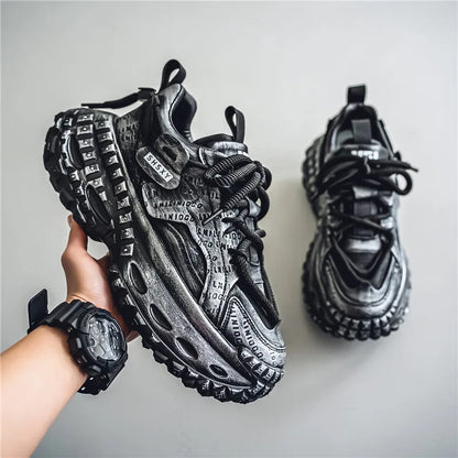Casual Sneaker Men's Sneakers Loafers Wear-resistant Non-Slip Fashion Sports and Leisure Shoes for Men Outdoor Thick Bottom