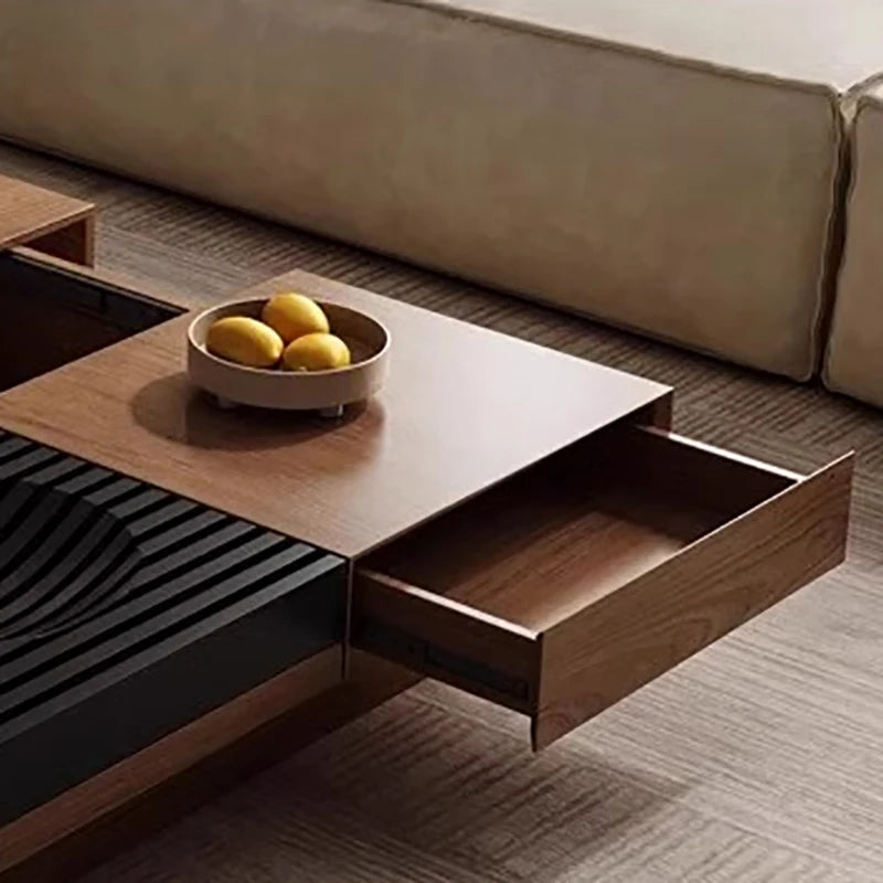 European Modern Coffee Table Simple Beauty Unique Trendy Coffee Table With Storage Organizer Drawer Table De Salon Furniture
