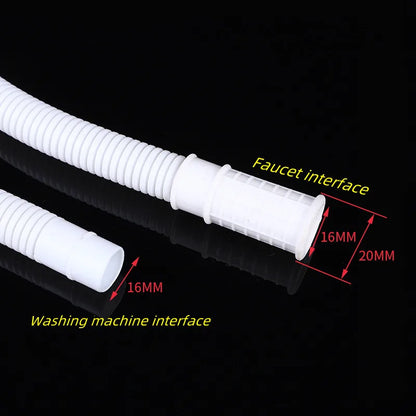 1-4M Washing Machine Draining Hose Plastic Tube Pipe  Extension Drainpipe for Air Conditioner Kitchen Faucet Accessories