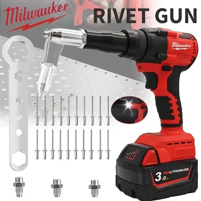 Milwaukee Brushless Power Tool Set, Angle Grinder, Drill, Polisher, Impact Wrench, Multi-function Cordless Power Tools Hot Sale