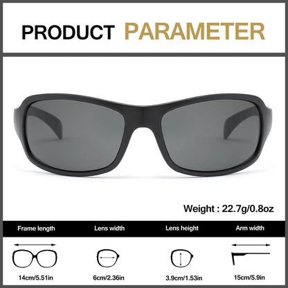 Driving Glasses for Men and Women Night Anti Reflective Night Vision Glasses Windproof Beach Sunglasses and Sports Glasses