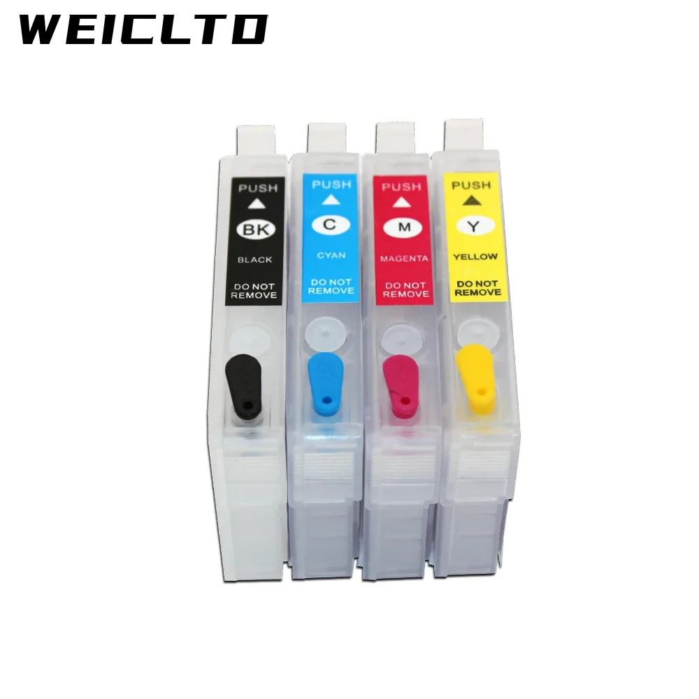 4PC 502XL 29XL 18XL 220 16XL 603XL 604XL 503XL 212XL Refill Ink Cartridge No Chip For Epson XP 2200 2205 3200 3205 Printers