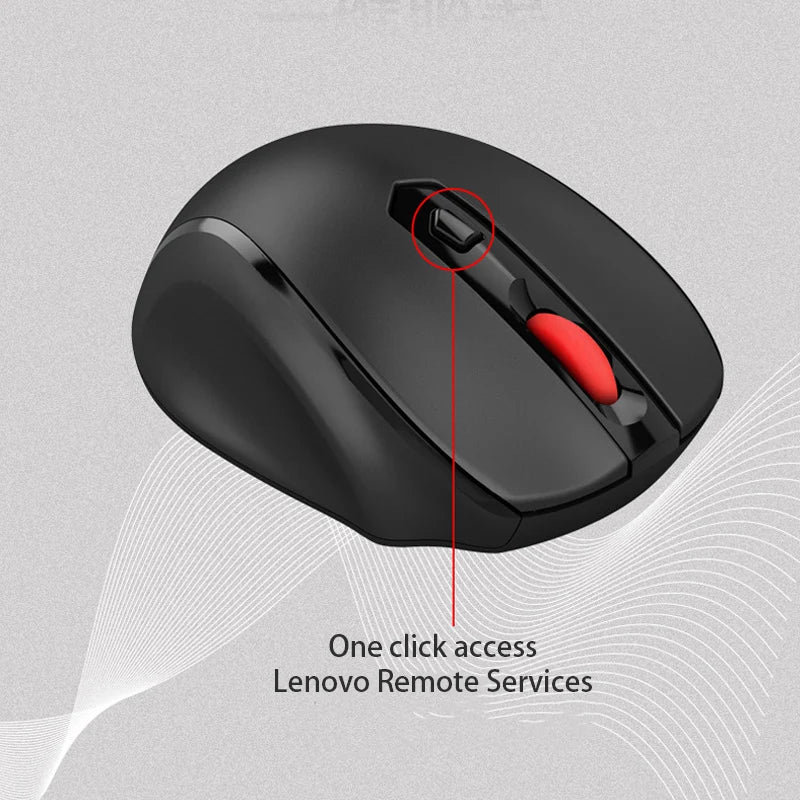 Mouse Lenovo Mouse Lenovo M21 Office Mouse Black Silent Wireless Mouse