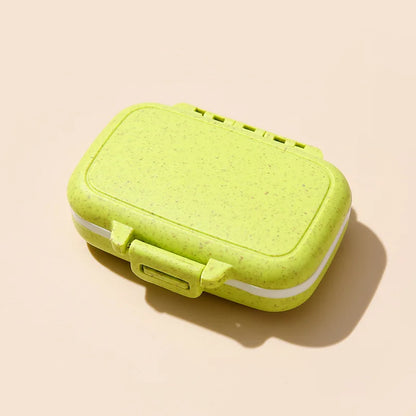 Mini Portable Pills Organizer Case 3 Grids PillBox Tablet Storage Container Weekly Medicine Pill's Box Pill Case Dispense