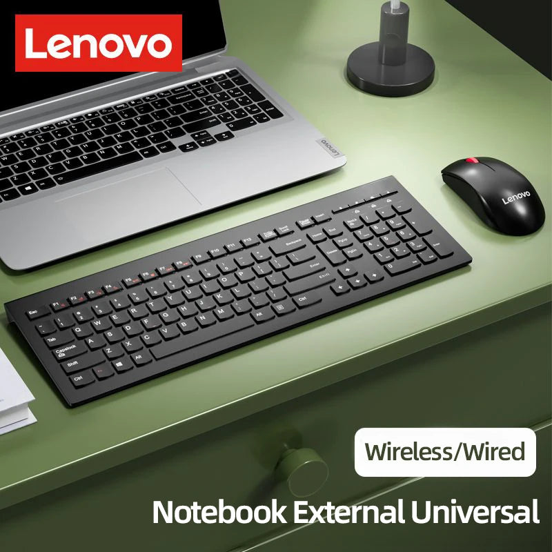 Lenovo Wired Keyboard with Red Trackpoint, USB Plug & Play, Scissor Switch Keys for Business Office Laptop Desktop