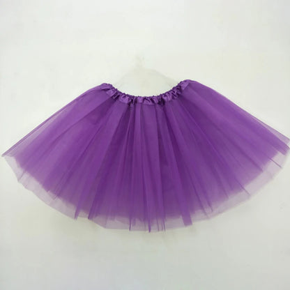 Women Vintage Tulle Skirt Short Tutu Mini Skirts Adult Fancy Ballet Dancewear Party Costume Ball Gown Mini skirt Summer  Hot