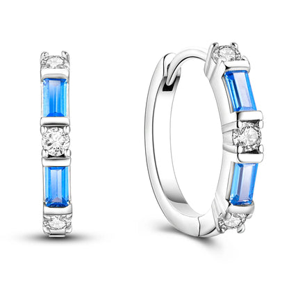 925 Sterling Silver Gold Drop Earrings For Woman Flower Round Sun Hoop Earring Pendientes Classic Original Woman Jewelry Gift
