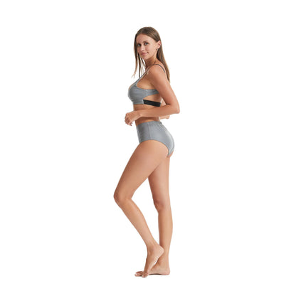 New Arrival Summer Reflective Colorful Bras Women Sexy Hollow Out Swimwear Bra Harajuku Beach Clothing Ropa De Mujer