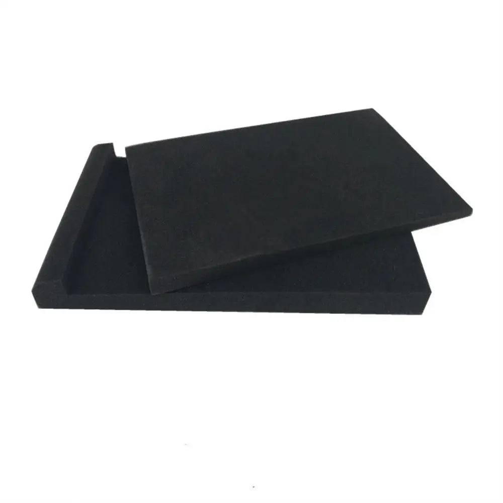 1Set Studio Monitor Speaker Acoustic Foam Isolator Pads Anti-shock Anti-skid Sponge Desktop Speakers Isolation Panels 33x27x4cm