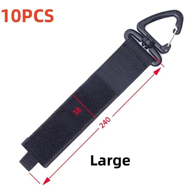 Extension Cord Holder Organizer Car Trunk Tool Heavy-Duty Hook Loop Storage Strap for House Basement RV Garage for Cables Winder