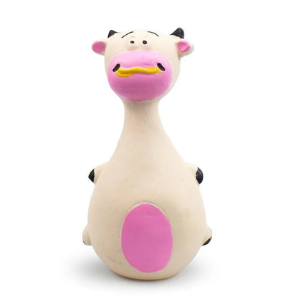 Dog Voice Toy Cartoon Shape Teddy Fadou Teeth Grinding Cleaning Plaything Rubber Anti Bite Training Pets Dogs Toys Pet Supplies