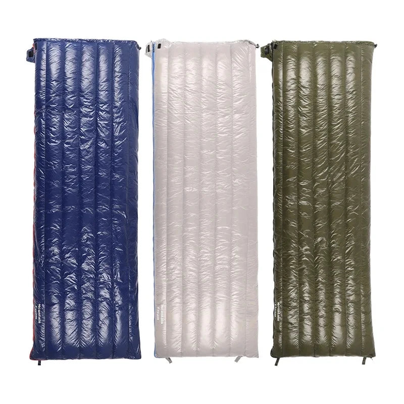 Outdoor Camping Sleeping Bag 90% Goose Down Adult Envelope Type Ultralight Portable Sliping Down Sleeping Bag Hiking Warm Bag