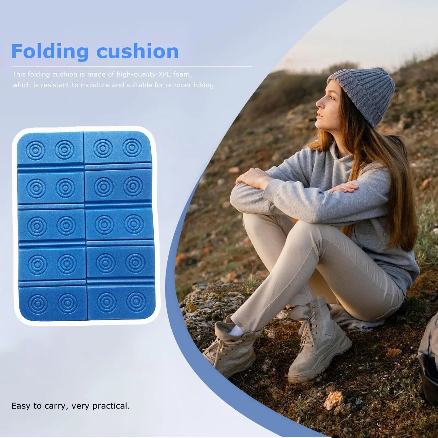 Waterproof  Mat Foldable Outdoor Floor Mats Washable Bath Picnic Mat Beach Seats Shower Floor Pad Sauna Portable Bathroom Mats