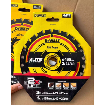 DEWALT Wood Circular Saw Blade Series Hard Alloy 165/184MM 24/40T DT10397 DT10624 DT10640 DT90257 DT90259 Tool Attachments