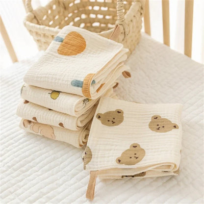 Long Burp Cloth for Baby Kindergarten Face Towel Infant Drooling Bibs Washcloth Cotton Muslin-Handkerchief Nursing Towel