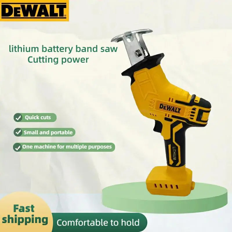 Dewalt 20V Brushless Reciprocating Saw: Multifunctional Electric Sabre Saw with Powerful Motor for Metal, Wood & Pipe Cutting