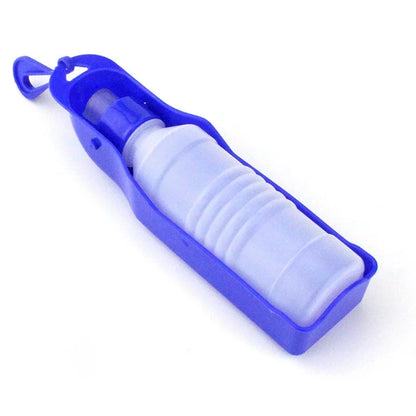 Portable Pet Dog Water Bottle Outdoor Feeder Dispenser Drinking Bowl for Small to Large Dogs And Cats - Pet Supplies