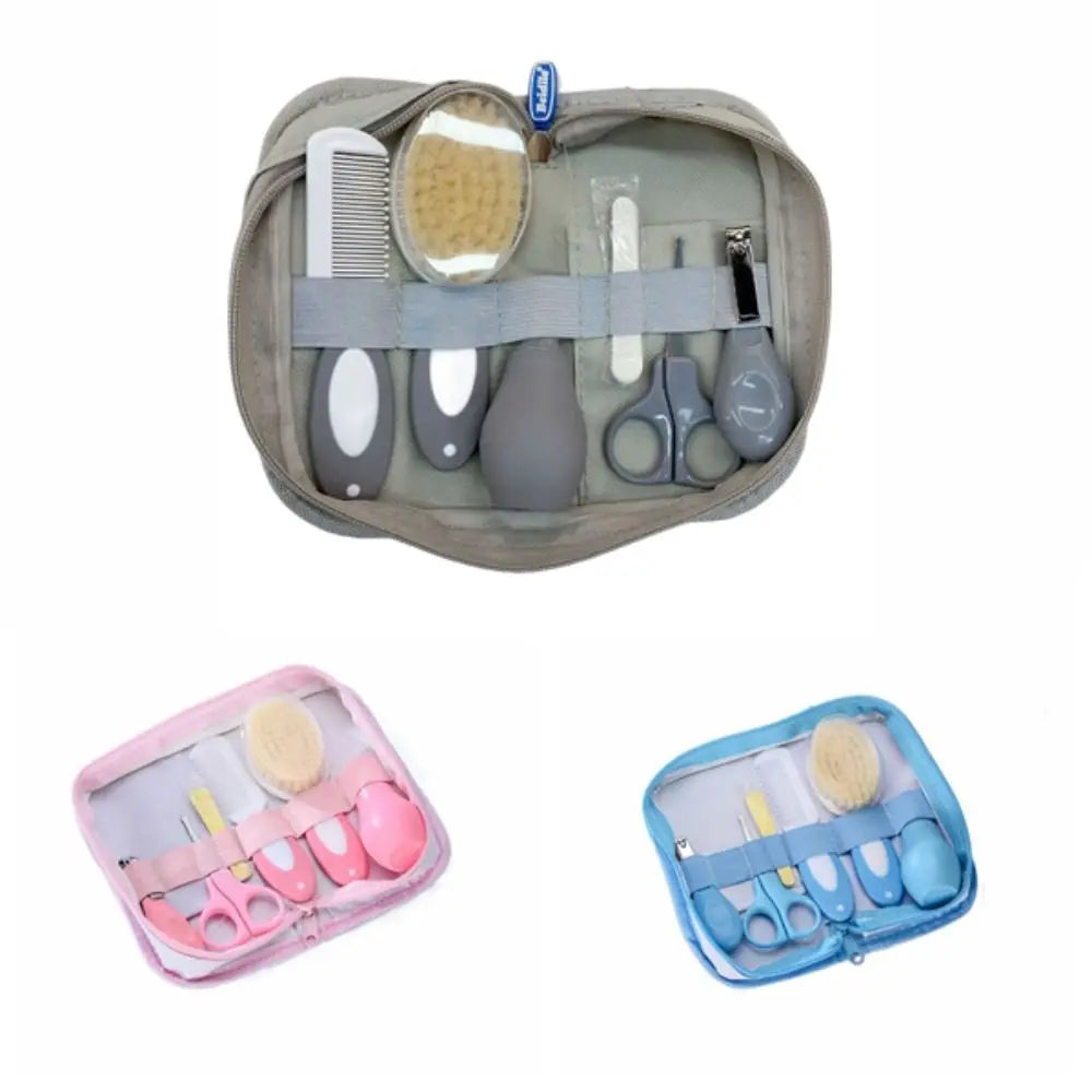 Head Comb Baby Care Kit Brush Sharpener Nursery Care Set Nail Clipper Tool Package Newborn Cleaning Supplies Toddler Gift