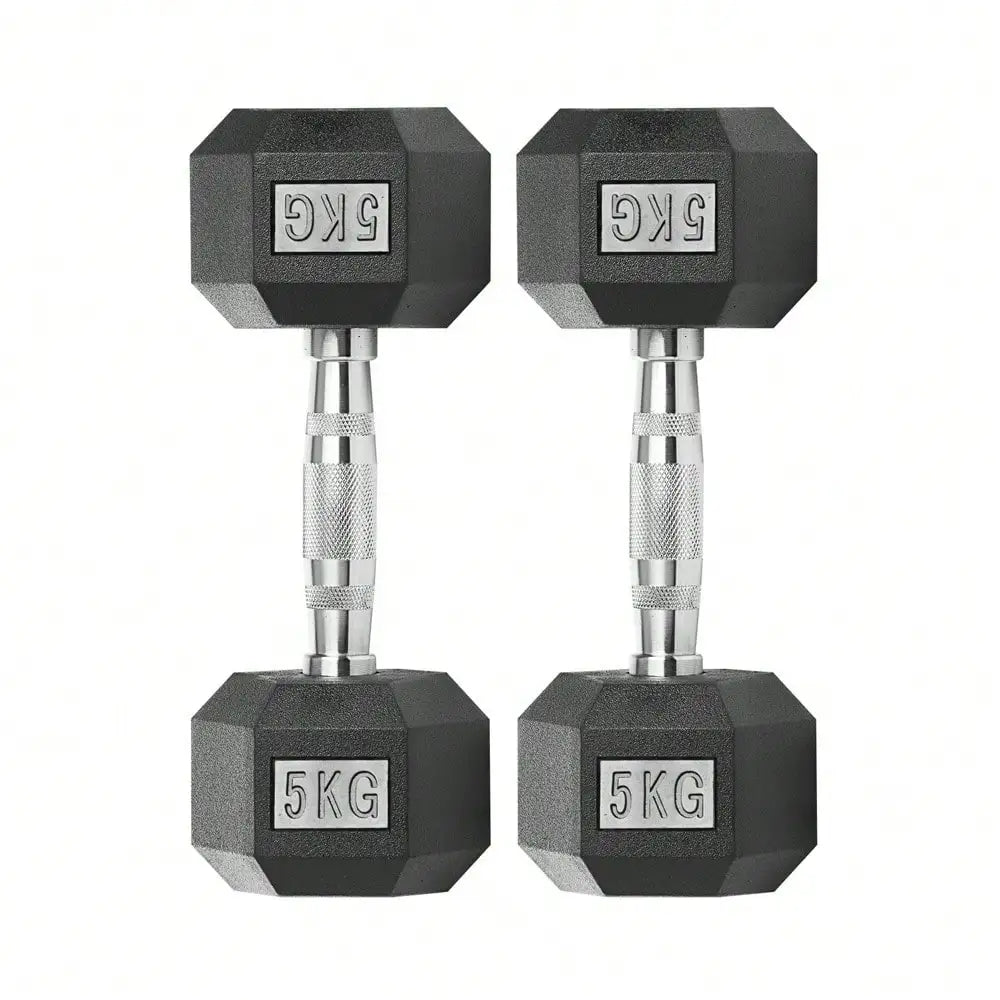 Hex dumbbells, 2.5-25 kg dumbbells,non-slip coating, ergonomic handle, solid iron dumbbell set, strength training,home gym