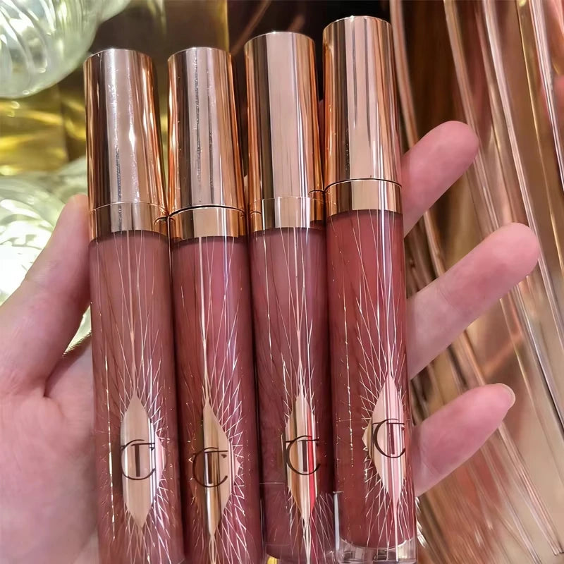 Charlotte Tilbury Makeup Lipstick Walk of No Shame Graceful Pink Pillow Talk Moisturizing Plumping Lip Gloss Strawberry Vanilla