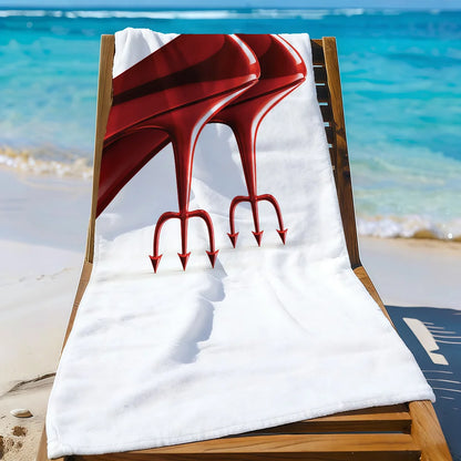 Movie The Devil Wears P-Pa-Prada-S 2 Towel Quick Drying Beach Towels Are Suitable For Swimming Pools Camping Yoga And The Gym