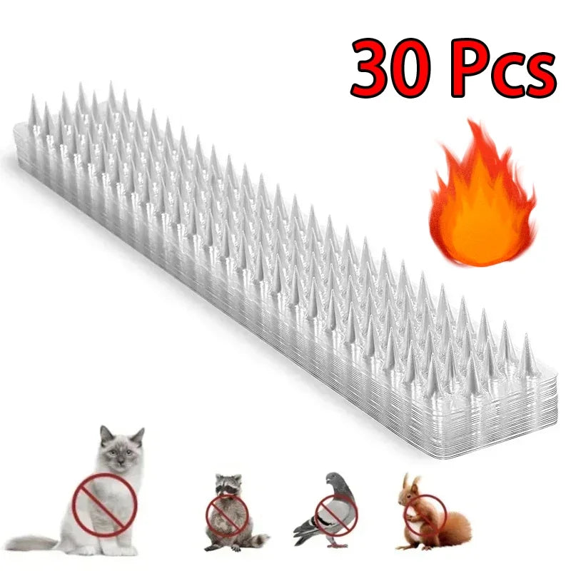 Pet Supplies Prevent Cats Dogs From Digging Holes Climbing Mats Spikes Repeller Plastic Repellent Plastic Bird PVC Transparent
