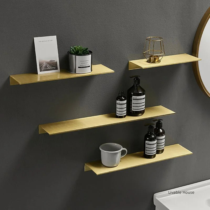 Bathroom Shelves Storage Rack Wall Mount Shelf Shower Storage Rack Holder for Toilet Shampoo Organizer Bathroom Accessories