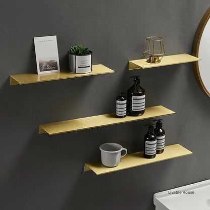 Bathroom Shelves Storage Rack Wall Mount Shelf Shower Storage Rack Holder for Toilet Shampoo Organizer Bathroom Accessories