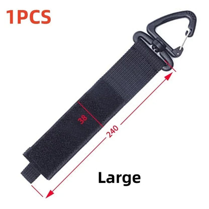 Extension Cord Holder Organizer Car Trunk Tool Heavy-Duty Hook Loop Storage Strap for House Basement RV Garage for Cables Winder