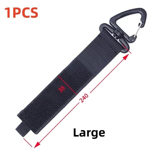 Extension Cord Holder Organizer Car Trunk Tool Heavy-Duty Hook Loop Storage Strap for House Basement RV Garage for Cables Winder