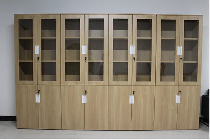 Customization Factory Direct Selling Locker Office Furniture  Locker File Cabinet Wooden Storage Cabinet