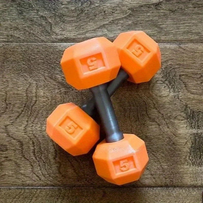 2 Pcs/set Toy Dumbbells Innovative Miniature Plastic Baby Dumbbell Set - Creative Toys for Toddlers