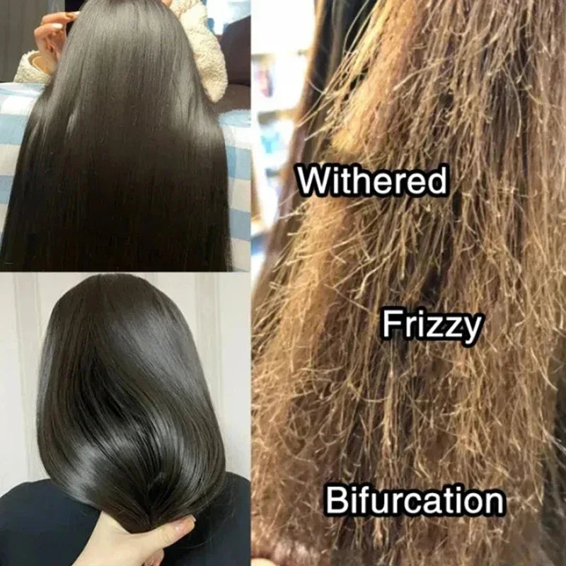 Hair Vitamin Capsule Keratin Oil Repair Frizzy Dry Hair Restore Soft Smooth Shiny Deep Moisturizing Nourishing Scalp Beauty Care
